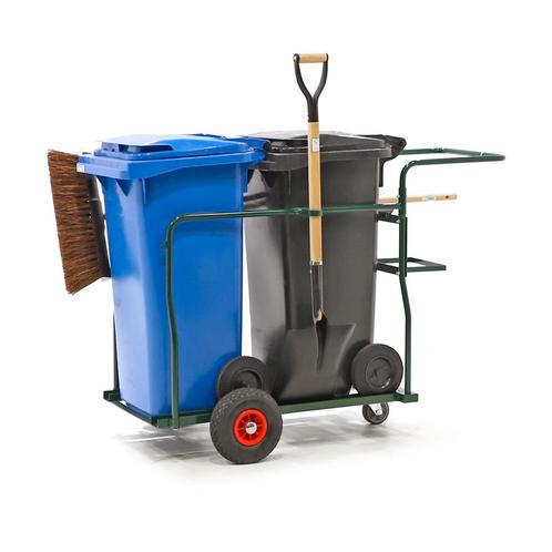 Gebruikte Schoonmaakkarren bezemwagen compleet met, Doe-het-zelf en Bouw, Containers, Ophalen of Verzenden
