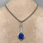 Zonder Minimumprijs - Ketting met hanger Zilver Lapis lazuli