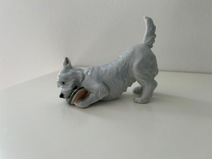 Royal Copenhagen - Figuur - West Highland White Terrier with, Antiquités & Art, Antiquités | Verre & Cristal