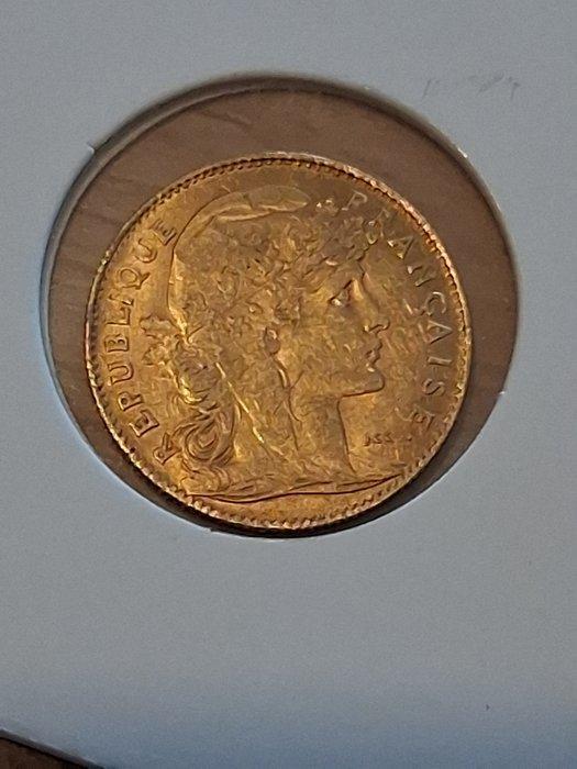 Frankrijk. 10 Francs 1910 Marianne, Postzegels en Munten, Munten | Europa | Euromunten