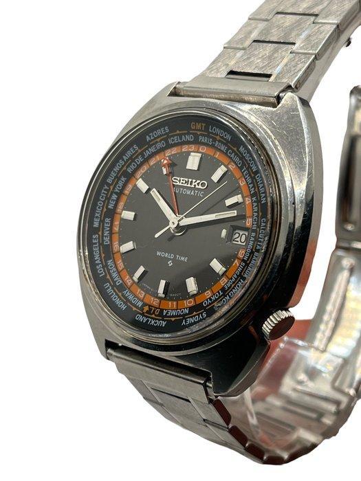 Seiko - World Time Vintage Automatic - Zonder minimumprijs -, Handtassen en Accessoires, Horloges | Heren
