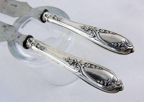 Butter&Cheese Knife - Ménagère - 950 argent, Antiek en Kunst, Antiek | Zilver en Goud