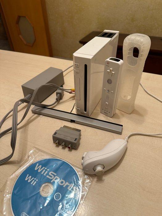 Nintendo - Wii - Nintendo Wii Bianca + Wii Sports + Custodia, Games en Spelcomputers, Spelcomputers | Overige Accessoires