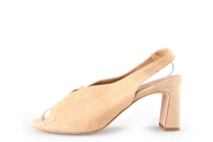 Laurent David slingbacks in maat 41 Beige | 25% korting, Kleding | Dames, Schoenen, Beige, Zo goed als nieuw, Verzenden