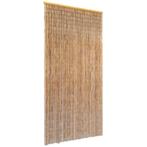 Bamboe Vliegengordijn 90x220 cm | Tweede Kansje | Decorat..., 215 cm of meer, Hordeur, Nieuw, Hout