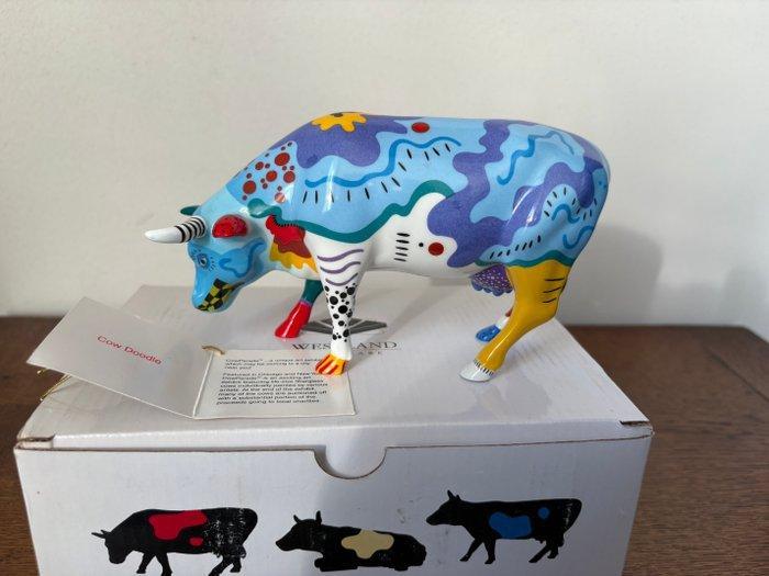 Beeldje - Cowparade. Cow Parade. Cow Doodle. - Keramiek, Antiek en Kunst, Curiosa en Brocante