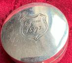 Zilveren pillendoosje Juni 1893 - Pillendoosje - zilver -, Antiek en Kunst