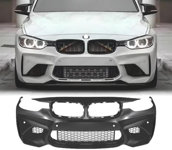 PARE-CHOCS AVANT BMW F30 F31 11-19 LOOK M3C COMPETITION PDC, Auto-onderdelen, Carrosserie, Verzenden
