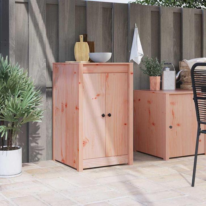 vidaXL Keuken deur met de deur Bruin 50 x 9 x 82 cm massief, Doe-het-zelf en Bouw, Hang- en Sluitwerk, Nieuw, Verzenden