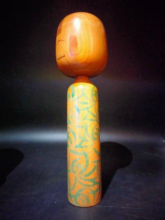 Isetsu Kuribayashi - Beeldje, Prachtige Sosaku Kokeshi, Antiek en Kunst, Curiosa en Brocante