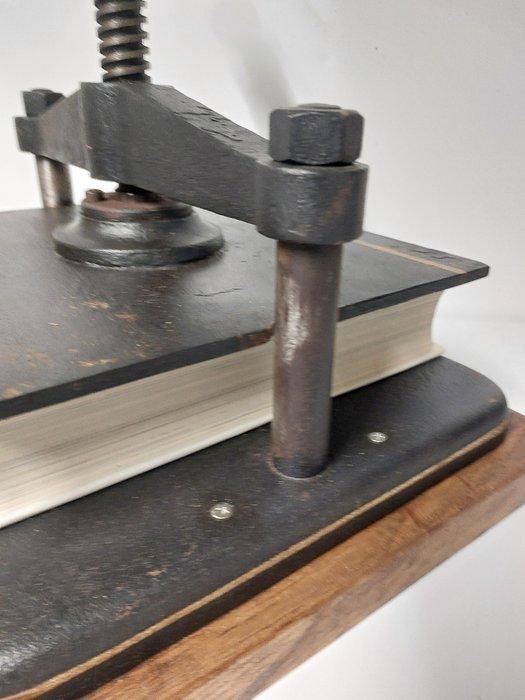 Pers - Oude Engelse boekenpers, Antiek en Kunst, Curiosa en Brocante