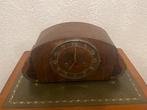 Amsterdamse School klok - Junghans - Art Deco Hout, Messing,, Antiek en Kunst