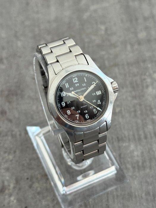 Hamilton - Khaki - Zonder Minimumprijs - Dames - 2000-2010, Handtassen en Accessoires, Horloges | Heren