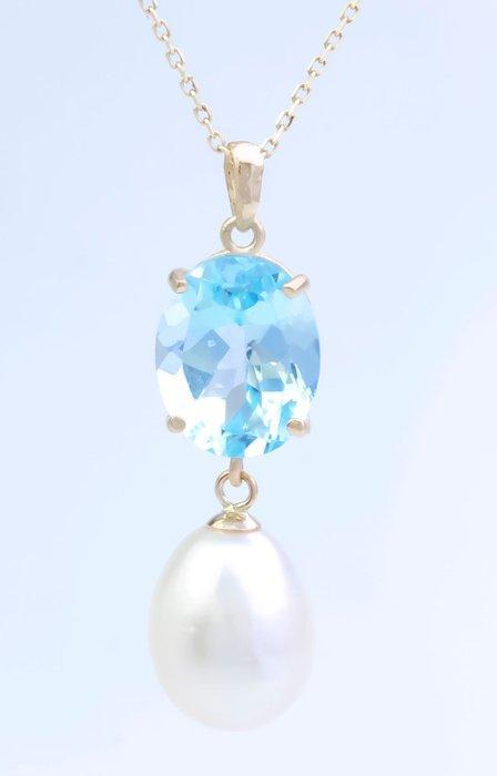 Zonder minimumprijs - Halsketting - 14 karaat Geel goud, Handtassen en Accessoires, Kettingen