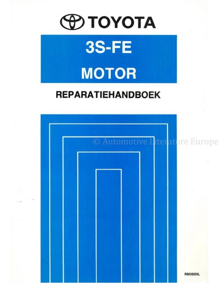 1994 TOYOTA CARINA | CELICA 3S-FE MOTOR WERKPLAATSHANDBOEK, Auto diversen, Handleidingen en Instructieboekjes