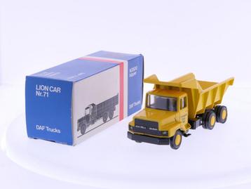 Schaal 1:50 Lion Car Nr.71 DAF N2800 Kipper #7012, Ophalen of Verzenden