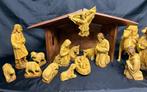 Statue, Grote kerstgroep met kerststal van 65 cm - 0 cm -