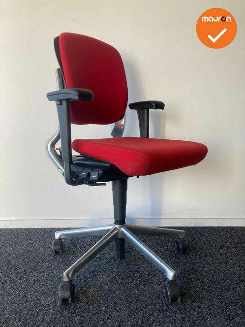 Ahrend 230 bureaustoel - refurbished - medium rug - rode sto, Zakelijke goederen, Kantoor en Winkelinrichting | Kantoormeubilair en Inrichting