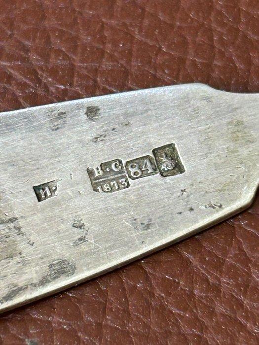 Lepel - .875 (84 Zolotniki) zilver, Antiek en Kunst, Antiek | Zilver en Goud