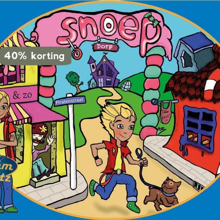 Snoepdorp / Bliksem Blitz / 1 9789082117301 Marijn Okkerman, Boeken, Kinderboeken | Kleuters, Gelezen, Verzenden