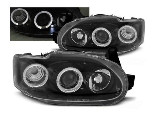 Angel Eyes koplampen Black geschikt voor Ford Escort MK7, Auto-onderdelen, Verlichting, Nieuw, Ford, Verzenden