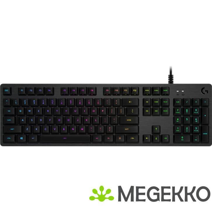 Logitech G G512 toetsenbord Zwart - GX Brown, Computers en Software, Toetsenborden, Nieuw, Verzenden