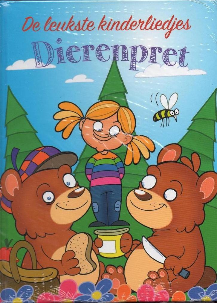 De leukste kinderliedjes - Dierenpret [boek met CD], Boeken, Kinderboeken | Baby's en Peuters, Zo goed als nieuw, Verzenden