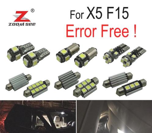 Kit 20 Ampoules Led Intérieur Pour Bmw X5 F15 M Deporte Sdri, Auto-onderdelen, Verlichting, Verzenden