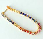 Zonder minimumprijs - Tennis armband - 18 karaat Geel goud,