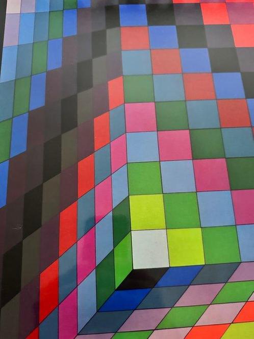 Victor Vasarely (1906-1997) - AX0-77, Antiek en Kunst, Antiek | Overige Antiek