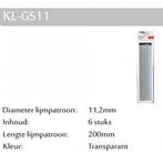 Kitpro basso kl-gs11 lijmpatroon transparant 200mm Ø 11.2mm
