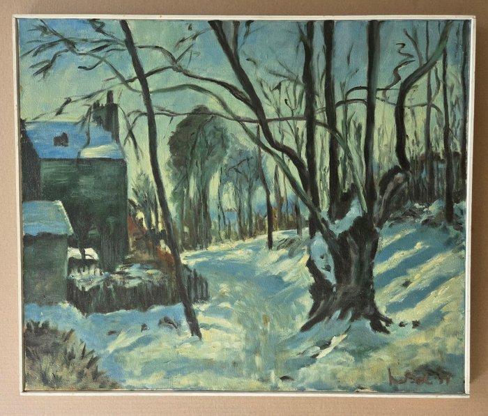 Kees Bol (1916-2009) - Winterlandschap, Antiek en Kunst, Kunst | Schilderijen | Klassiek
