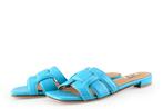 Bibi Lou slippers in maat 38 Blauw | 25% korting, Kleding | Dames, Slippers, Bibi Lou, Zo goed als nieuw, Verzenden