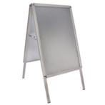 Stoepbord | Aluminium | Kliklijst (A2) | 463x700x780(h)mm, Zakelijke goederen, Verzenden, Nieuw in verpakking