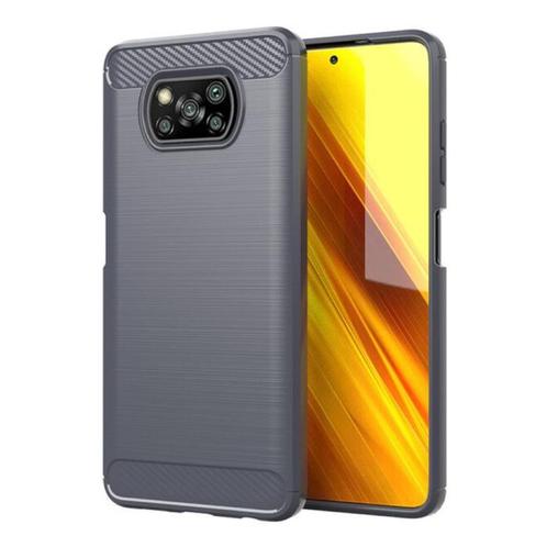 Xiaomi Poco X3 NFC Hoesje - Carbon Fiber Textuur Shockproof, Telecommunicatie, Mobiele telefoons | Hoesjes en Screenprotectors | Overige merken