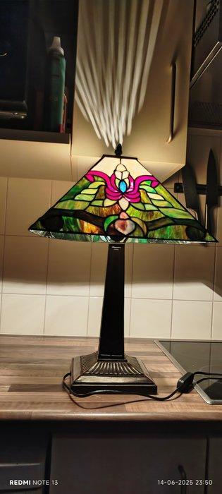 Tafellamp (2) - Glas-in-lood - Tiffany style tafellamp, Antiek en Kunst, Curiosa en Brocante