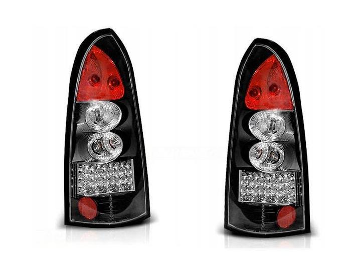 LED achterlicht units Black geschikt voor Opel Astra G, Auto-onderdelen, Verlichting, Nieuw, Opel, Verzenden