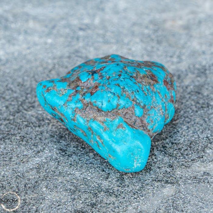 Oude natuurlijke turkooizen brok (juweelkwaliteit) 127,80, Verzamelen, Mineralen en Fossielen