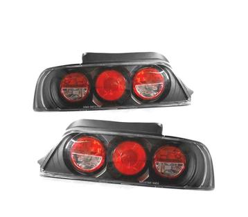 FEUX ARRIÈRE POUR HONDA PRELUDE 97-01 STYLE LEXUS NOIR, Verzenden