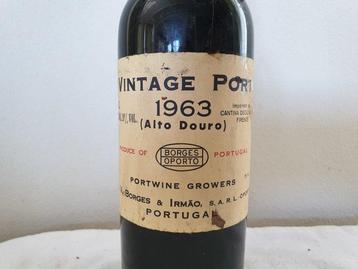 1963 Borges & Irmão - Vintage Port - Douro - 1 Bouteille