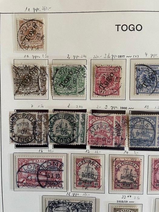 Duitse Koloniën - Togo 1897/1919 - Volledige verzameling op, Postzegels en Munten, Postzegels | Europa | Duitsland