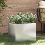 vidaXL Tuin Plantpot Gegevens staal 50 x 32 x 40 cm Gegevens, Verzenden, Nieuw
