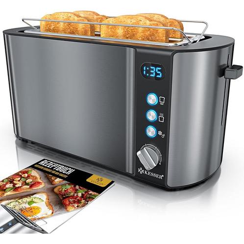 XL Broodrooster met broodjesopzetstuk - 4 boterhammen - met, Elektronische apparatuur, Broodroosters, Verzenden