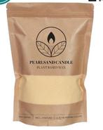 Burning candle kaarsenzand & pearl sand 400g creme incl 4, Hobby en Vrije tijd, Nieuw