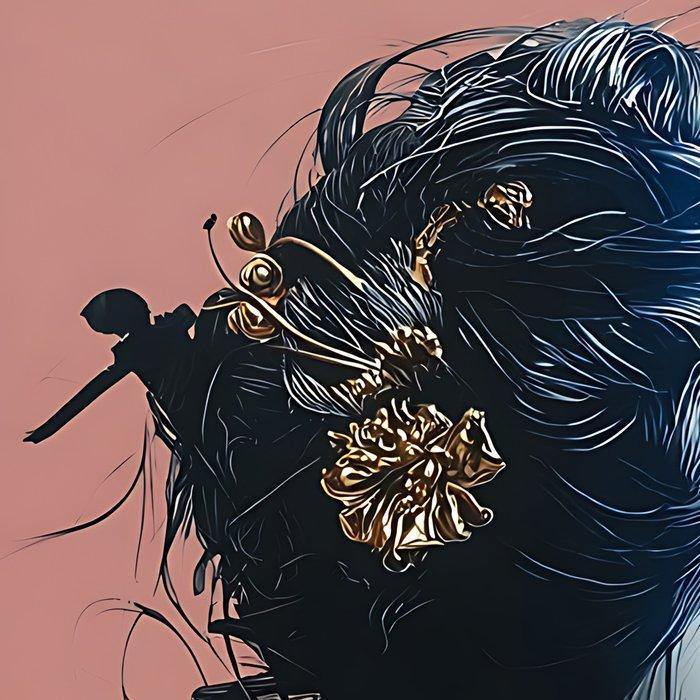 NYX - La Geisha au souffle d’or, Antiquités & Art, Art | Objets design