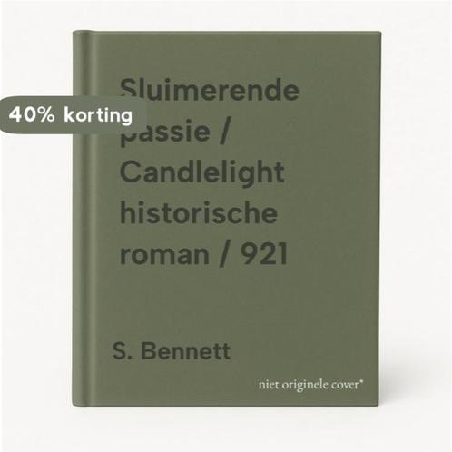 Sluimerende passie / Candlelight historische roman / 921, Boeken, Historische romans, Gelezen, Verzenden