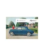 1958 LANCIA APPIA SEDAN LEAFLET ENGELS, Nieuw