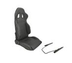 Kit Siège Baquet Sport Universel Look Sparco Cuir Noir, Auto-onderdelen, Interieur en Bekleding, Verzenden, Nieuw