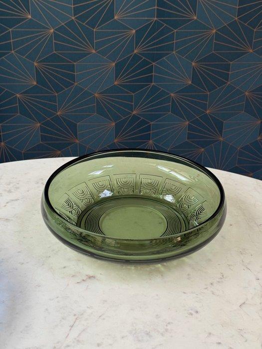 Val Saint Lambert - Kom - 32 cm - ART DECO - 1935 - Glas -, Antiek en Kunst, Kunst | Designobjecten
