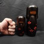 Jolie poupée Sosaku Kokeshi «  » / kokeshi - Bois -, Antiek en Kunst